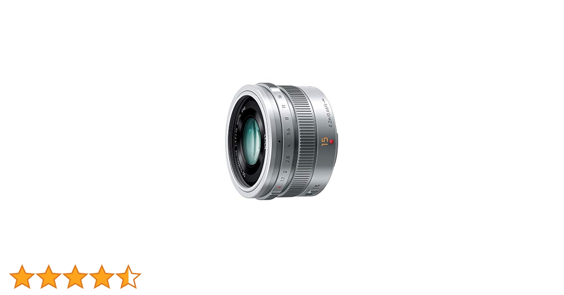 Panasonic 単焦点 マイクロフォーサーズ用15mm F1.7 シルバー Amazon | パナソニック(Panasonic) 単焦点レンズ マイクロフォー